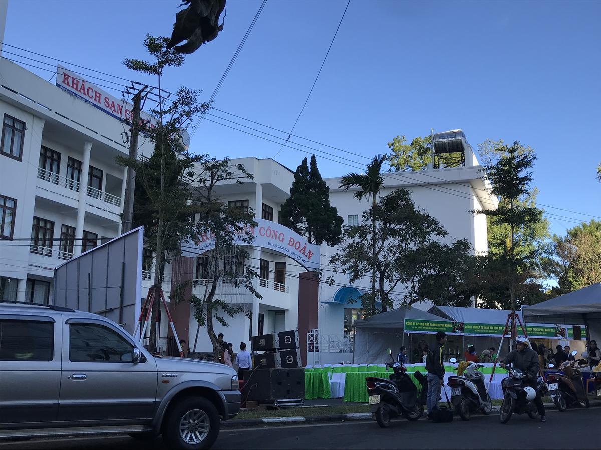 Cong Doan Gia Lai Hotel Pleiku Exterior foto